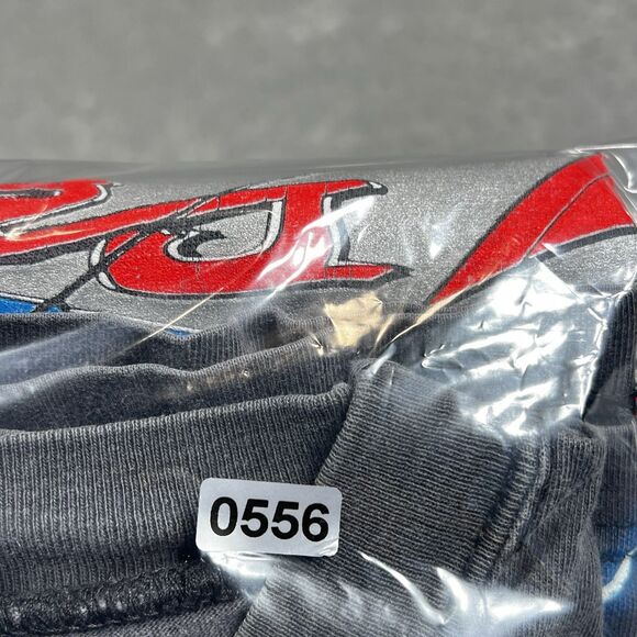 VTG 1995 Kyle Petty Coors Light 2-Sided AOP Graphic T-Shirt Thunder NASCAR Sz M - Picture 13 of 13